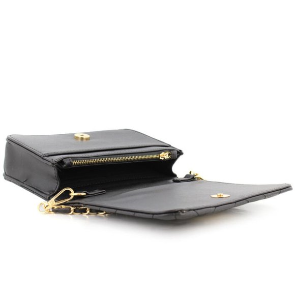 BEBE los Angeles SOPHIA crossbody bag WBE01-123 black - Picture 4 of 4